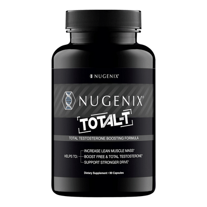 Nugenix Total-T, Free and Total Testosterone Booster Supplement for Men, 90 Count