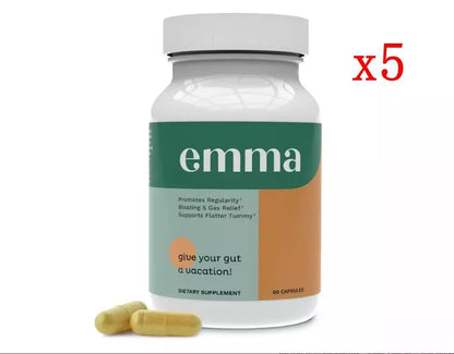 Emma Relief Supplement Konsciens Keto for Gut Bloating 60 Capsules Exp 2026