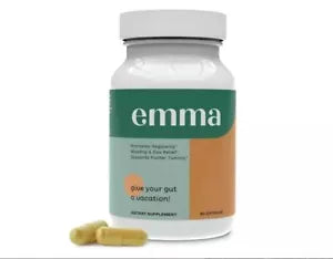 Emma Relief Supplement Konsciens Keto for Gut Bloating 60 Capsules Exp 2026